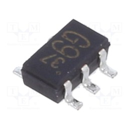 10 pcs x ROHM SEMICONDUCTOR - FMG9AT148 - Transistor: NPN x2, bipolar, BRT, 50V, 0.1A, 300mW, SOT25, R1: 10kΩ