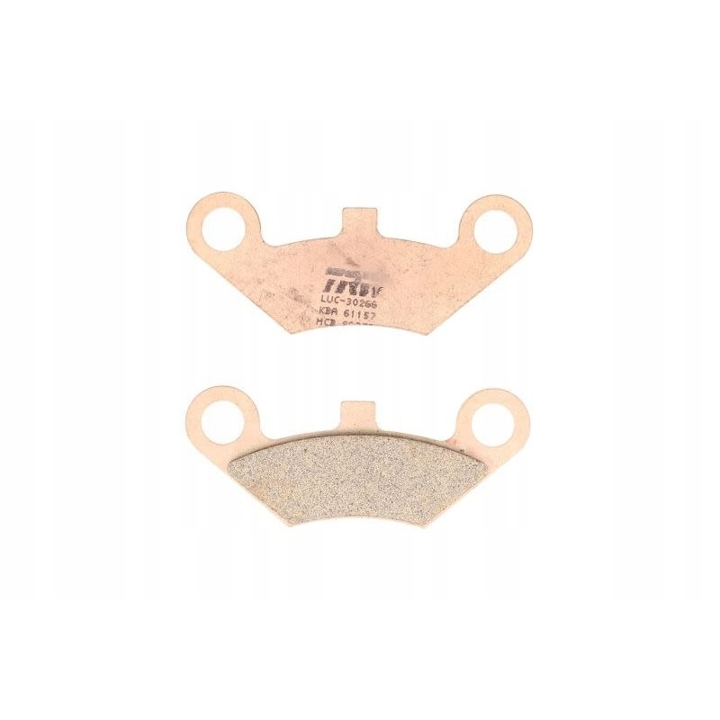 Front brake pads trw mcb863si