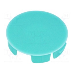 1 pcs x OKW - A3231005 - Cap, polyamide, aquamarine, push-in, A3031,A3131