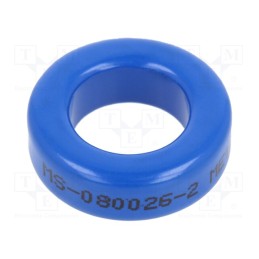 1 pcs x MICROMETALS - MS-080125-2 - Ferrite: toroidal, L: 6.35mm, Øint: 12.7mm, Øout: 20.32mm, 68nH