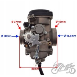Carburetor for ATV Bashan BS250S 5