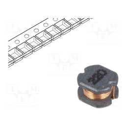 1 pcs x TRACO POWER - TCK-152 - Inductor: wire, SMD, 22uH, 1Ω, -40÷125°C, ±20%, 3.1x3.5x2.1mm, 500mA