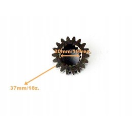 Shaft gear 18 teeth 250cc ATV Cross 250