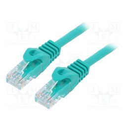1 pcs x GEMBIRD - PP6U-2M/G - Patch cord, U/UTP, 6, stranded, CCA, PVC, green, 2m, 26AWG