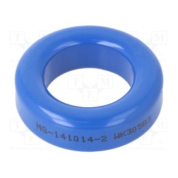 1 pcs x MICROMETALS - MS-141014-2 - Ferrite: toroidal, L: 10.46mm, Øint: 22.35mm, Øout: 35.81mm, 13nH