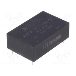 1 pcs x AIMTEC - AM6TW-2415SH60-NZ - Converter: DC/DC, 6W, Uin: 9÷36V, Uout: 15VDC, Iout: 400mA, DIP24