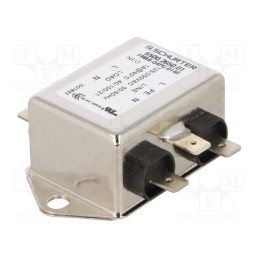 1 pcs x SCHURTER - 5500.2650.01 - Filter: anti-interference, 250VAC, Ioper.max: 1A, Ir: 0.5mA