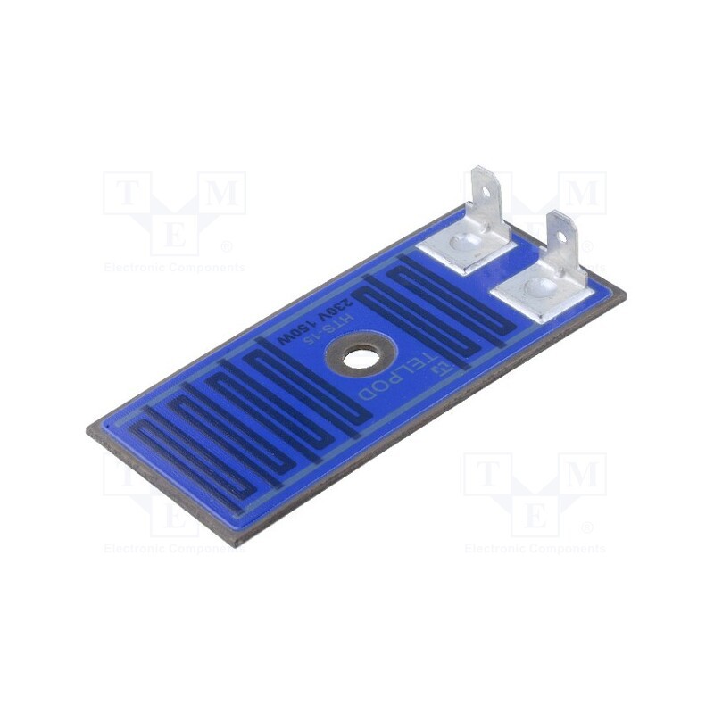 1 pcs x TELPOD - HTS-15-230-150-3/4.8 - Resistor: thick film, heating, screw, 150W, Temp: -40÷200°C, H: 1mm