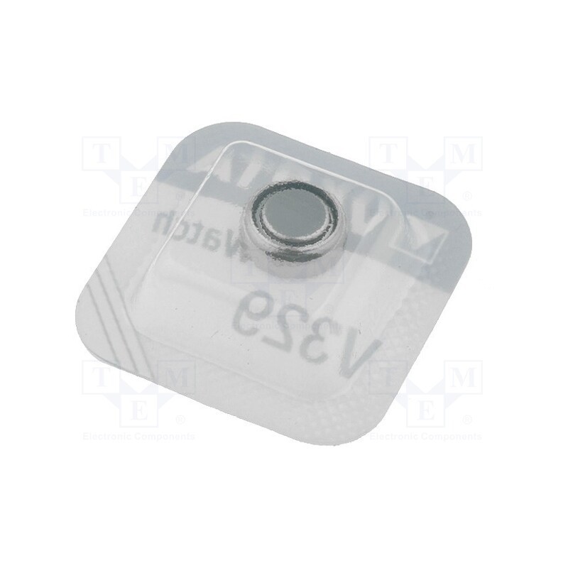 1 pcs x VARTA - 20329 - Battery: silver, 1.55V, coin,V329, 37mAh, non-rechargeable, 1pcs.