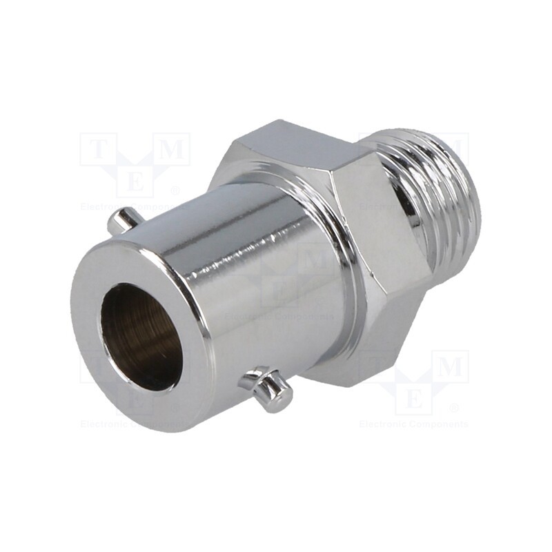 1 pcs x GUENTHER - 89-20508012-G014 - Bayonet coupler, brass,nickel, 12.3mm, Thread: G 1/4'