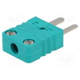 1 pcs x GUENTHER - 99-91450010-HK00 - K-type miniature plug, PVC, max.200°C