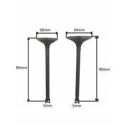 Valves exhaust intake valve quad atv 200 250