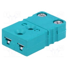 1 pcs x GUENTHER - 99-91451010-HK00 - K-type miniature socket, PVC, max.200°C