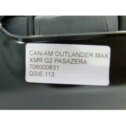 Can am outlander max xmr g2 passenger sofa seat 708000831
