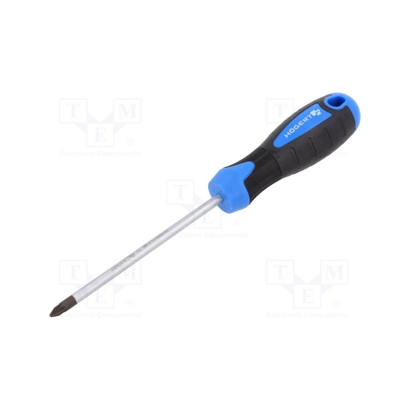 1 pcs x Hu00d6GERT TECHNIK - HT1S041 - Screwdriver, Pozidriv®, PZ1, 100mm