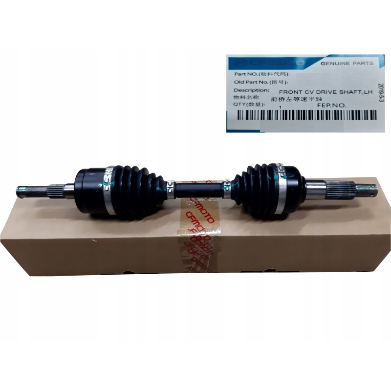 Polos cf moto 500 550 600 625 800 left front