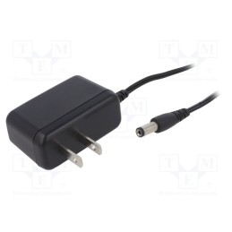 1 pcs x XP POWER - VEL05US050-US-JA - Power supply: switched-mode, plug, 5VDC, 1A, 5W, Out: 5,5/2,1, 75%
