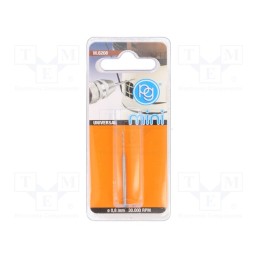 1 pcs x PG MINI - M.6208 - Drill bit, for metal, Ø: 0.8mm, precision