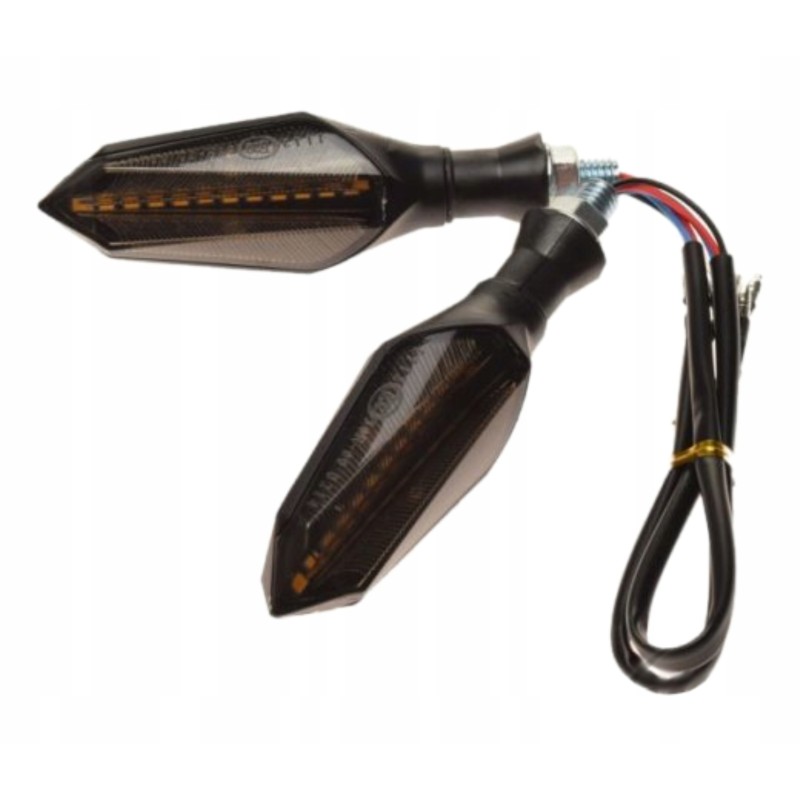 Smoked sequential LED turn signals for quad atv 4t