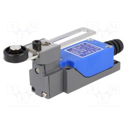 1 pcs x HIGHLY ELECTRIC - AH8108 - Limit switch, adjustable lever R 20-72mm, roller Ø18mm, 5A