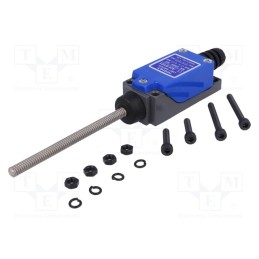 1 pcs x HIGHLY ELECTRIC - AH9101 - Limit switch, spring, total length 80mm, NO + NC, 5A, max.250VAC