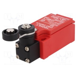 1 pcs x HIGHLY ELECTRIC - ED-1-1-20 - Limit switch, lever R 26mm, plastic roller Ø17,5mm, NO + NC, 5A