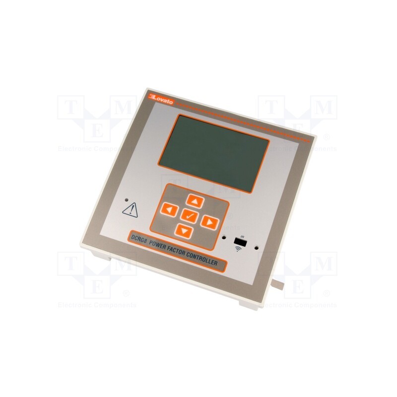 1 pcs x LOVATO ELECTRIC - DCRG8 - Module: reactive power regulator, OUT: 8, -20÷70°C, 144x144x53mm