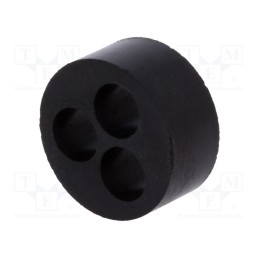 1 pcs x LAPP - 53325370 - Insert for gland, 7mm, M25, IP54, NBR rubber, Holes no: 3