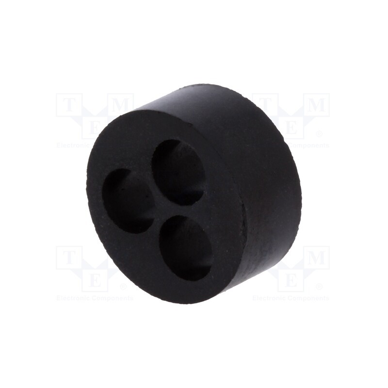 1 pcs x LAPP - 53325370 - Insert for gland, 7mm, M25, IP54, NBR rubber, Holes no: 3