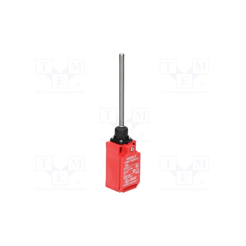 1 pcs x HIGHLY ELECTRIC - ED-4-3-242 - Limit switch, spring, total length 116,8mm, NO + NC, 5A, PG11