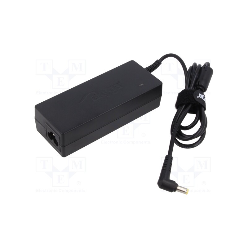 1 pcs x AKYGA - CPSUNOTAKY-07288 - Power supply: switched-mode, 20VDC, 3.25A, Out: 5,5/2,5, 65W, 80%