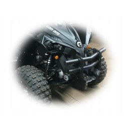Bumper can am renegade 1000 front skull lime