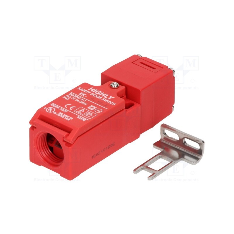 1 pcs x HIGHLY ELECTRIC - EK-6-15-R - Safety switch: key operated, EK, NC, Number of key entry slots: 8