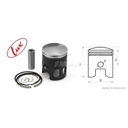 Keeway matrix focus piston 2t 50cc 44 12 25 4 grinds