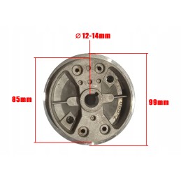 Jerk magneto starter mini pocket cross quad mini bike aluminum zebat