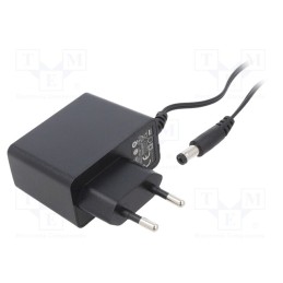 1 pcs x POS - POSC09100A - Power supply: switched-mode, plug, 9VDC, 1A, 9W, Plug: EU, 81.34%