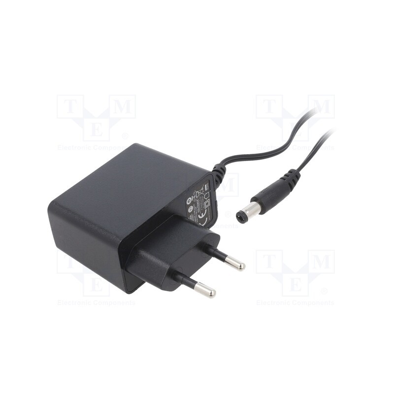 1 pcs x POS - POSC09100A - Power supply: switched-mode, plug, 9VDC, 1A, 9W, Plug: EU, 81.34%