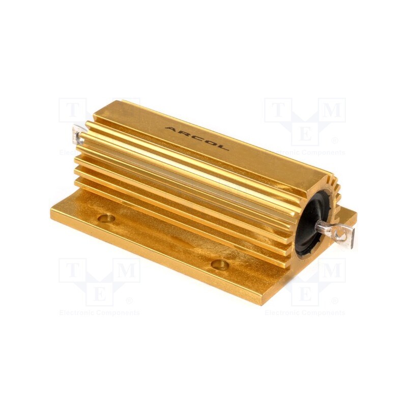 1 pcs x ARCOL - HS100 47R J - Resistor: wire-wound, with heatsink, screw, 47Ω, 100W, ±5%