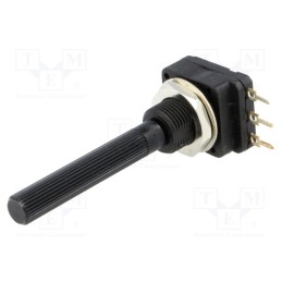 1 pcs x PIHER - PC16SH10IP06101A2020TA - Potentiometer: shaft, single turn, 100Ω, 200mW, THT, 6mm, plastic