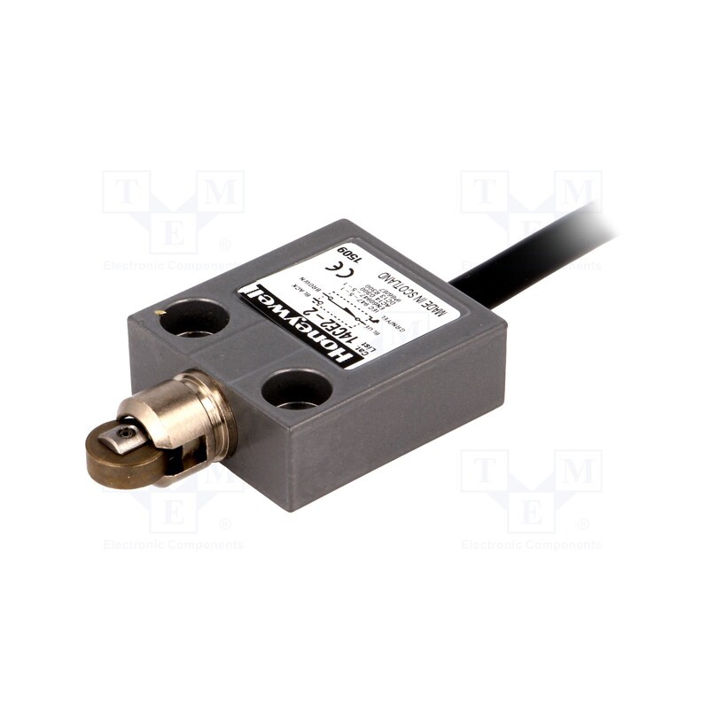 1 pcs x HONEYWELL - 14CE2-2 - Limit switch, oblong metal roller Ø12,4mm, SPDT, 5A, max.240VAC