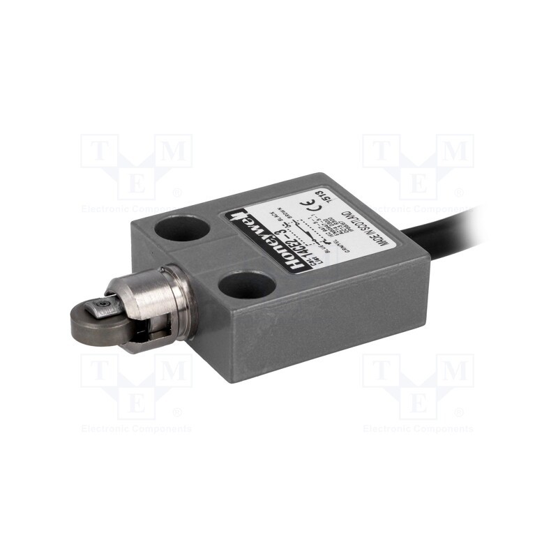 1 pcs x HONEYWELL - 14CE2-3 - Limit switch, oblong metal roller Ø12,4mm, SPDT, 5A, max.240VAC