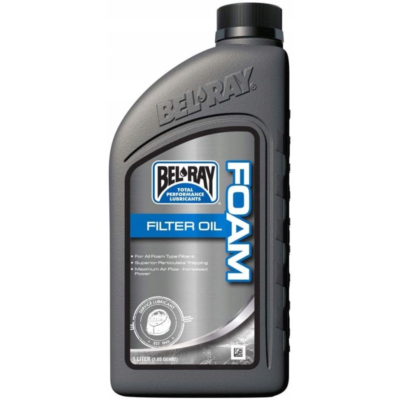 Bel ray foam filter oil air filter oil 1l