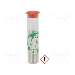 1 pcs x BROQUETAS - - - Solder: for soft soldering, 165÷185g, 183÷190°C, Sn60Pb40
