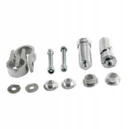 Hand guards, straight hand bars, universal, black