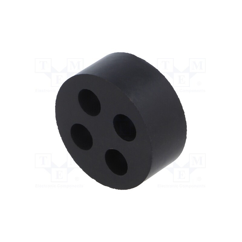 1 pcs x LAPP - 53340480 - Insert for gland, 8mm, M40, IP54, NBR rubber, Holes no: 4