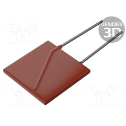 1 pcs x LITTELFUSE - V25S625P - Varistor: metal-oxide, THT, 625VAC, 825VDC, 1kV, 22kA, 800J