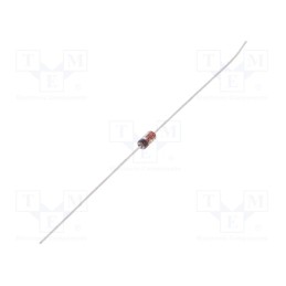 25 pcs x TAIWAN SEMICONDUCTOR - BZX55C6V8 R0 - Diode: Zener, 0.5W, 6.8V, 5mA, , DO35, single diode