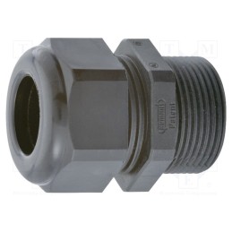 1 pcs x HUMMEL - 1.219.2001.30 - Cable gland, with long thread, M20, 1.5, IP68, polyamide, black