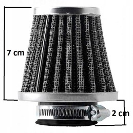 Quad ATV 58 mm conical air filter