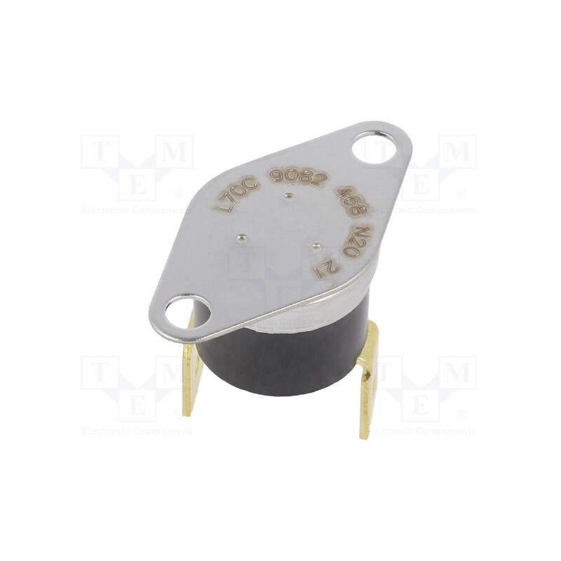 1 pcs x HONEYWELL - 2455RM-90820468 - Sensor: thermostat, NC, 70°C, 10A, 240VAC, connectors 6,4mm, ±5°C
